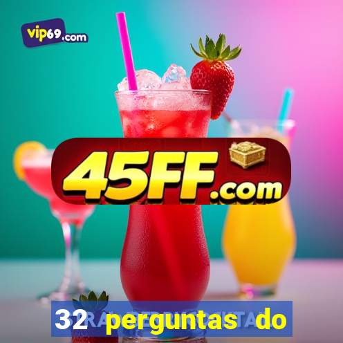 32 perguntas do livro do destino